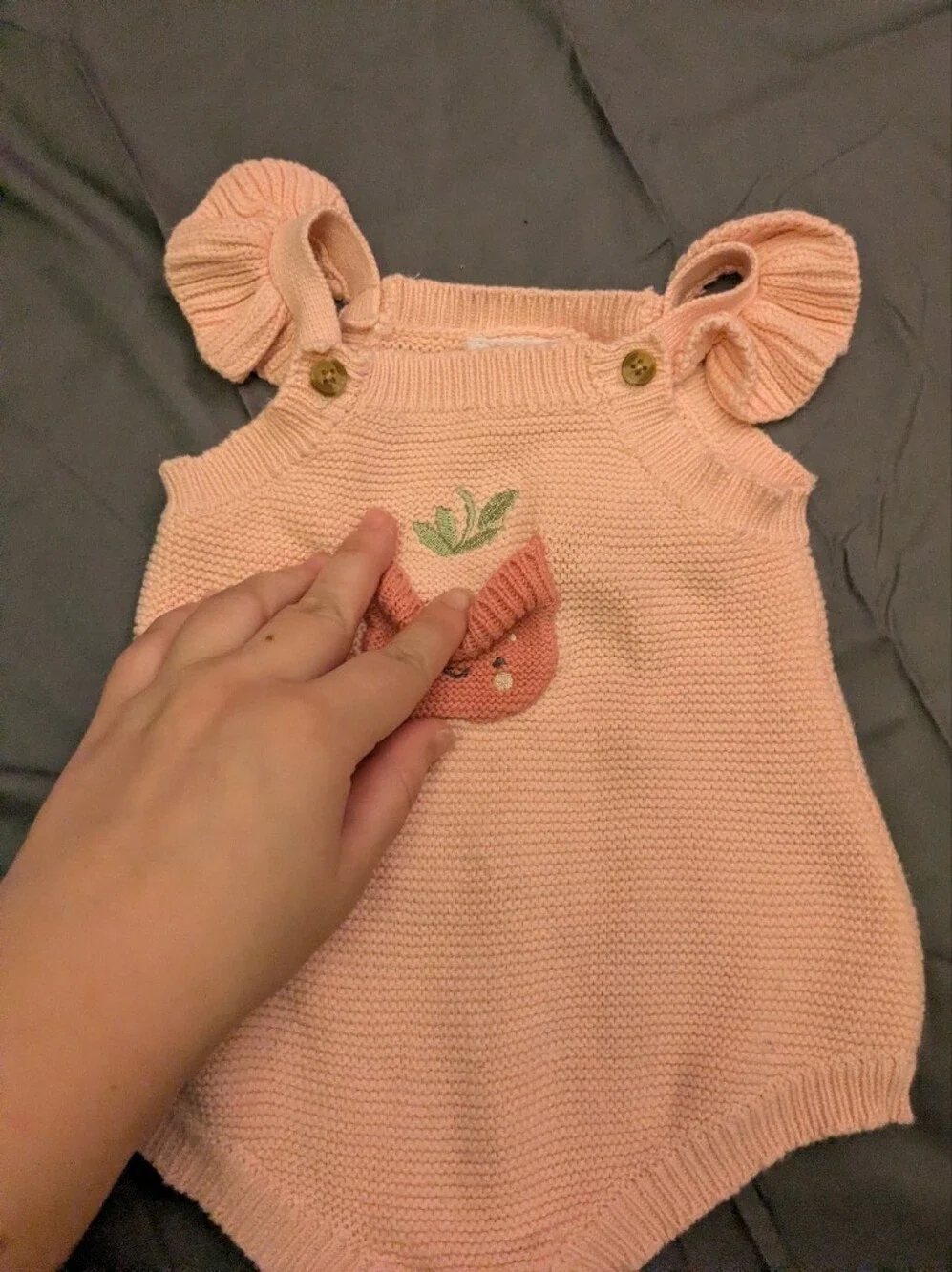 plant onesie size 6-9 months